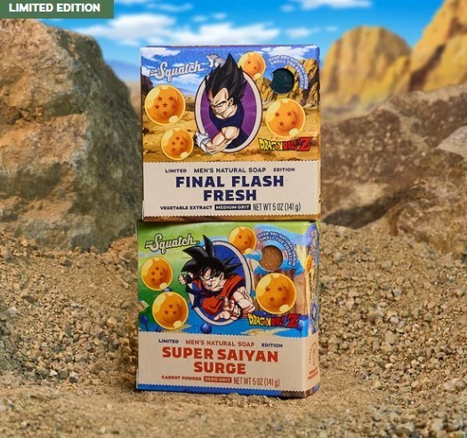 2 PACK Dr Squatch FINAL FLASH FRESH + SUPER SAIYAN SURGE DRAGON BALL Z LE BAR!