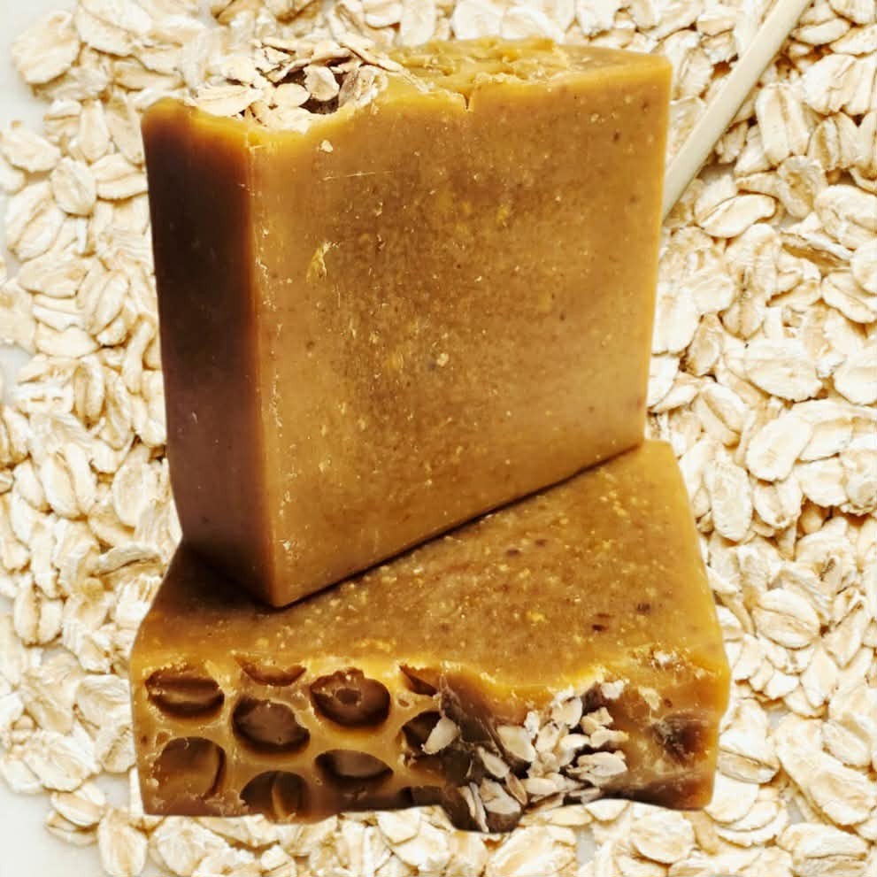 Oatmeal Goat Milk & Honey Beauty Bar Soap w/ Kojic Acid & Niacinamide B3 Scented
