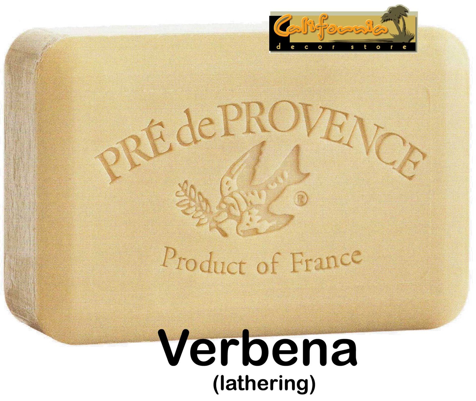 Pre de Provence VERBENA 150 Gram French Soap Bath Shower Bar Shea Butter Natural