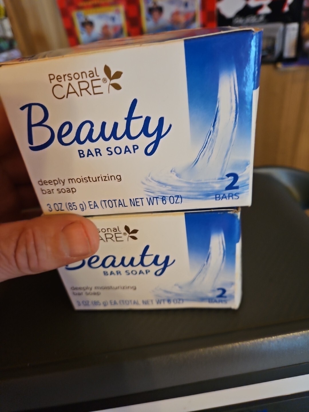 2 packs 2 Bars Personal Care Beaurty Bar Soap (3 oz Each Bar) New Sealed
