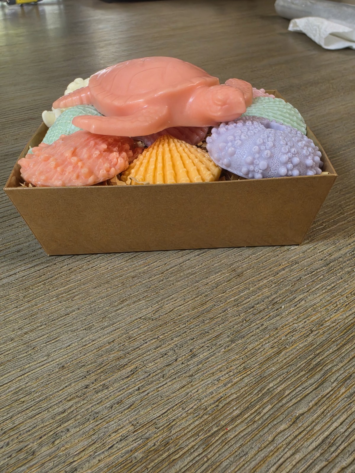 Handmade -Finishing Touch by Claudia Goat Milk Turtle Soap Set, Multipack Gift