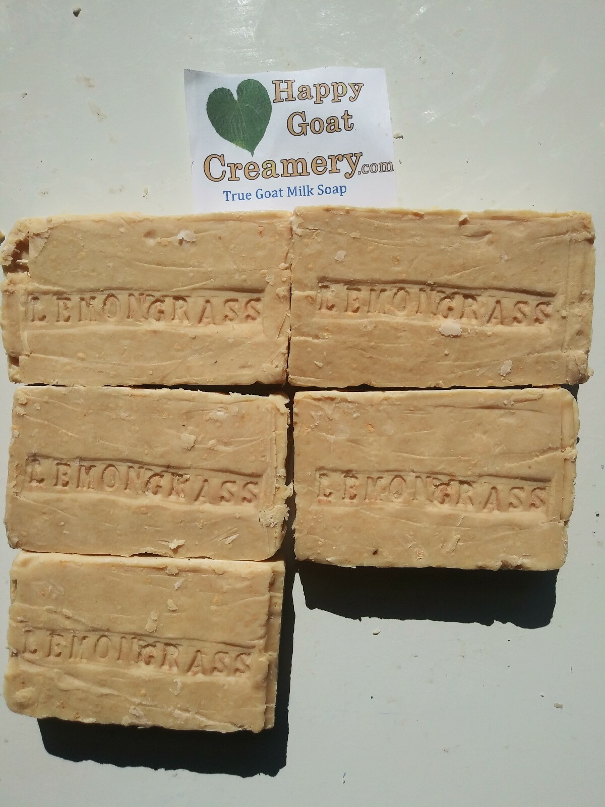 5 BARS GOAT MILK SOAP YOUR PICK VEGETABLE OIL DYE FREE HAPPY GOAT CREAMERY CHEAP