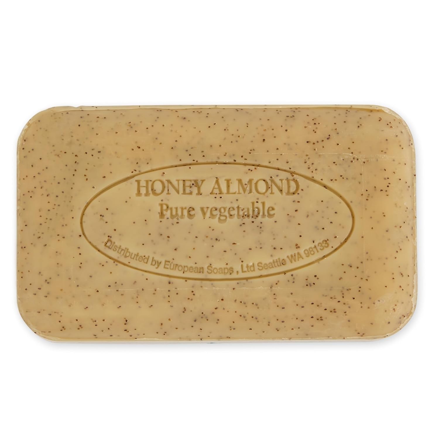 Artisanal 5.3oz Honey Almond Soap – Shea Butter Enrichment for Smooth Skin