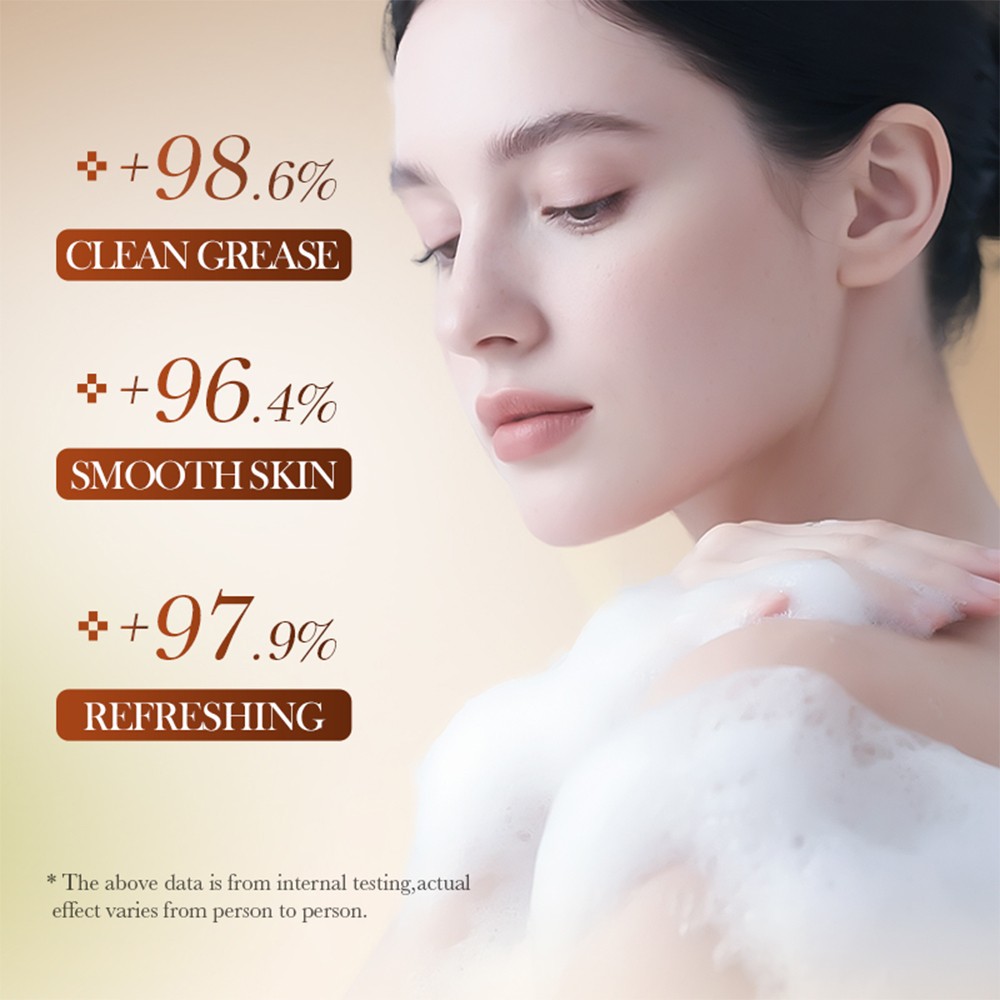 3pcs Natural Persimmon Soap Bar for Body Odor Control, Organic Deodorant Body
