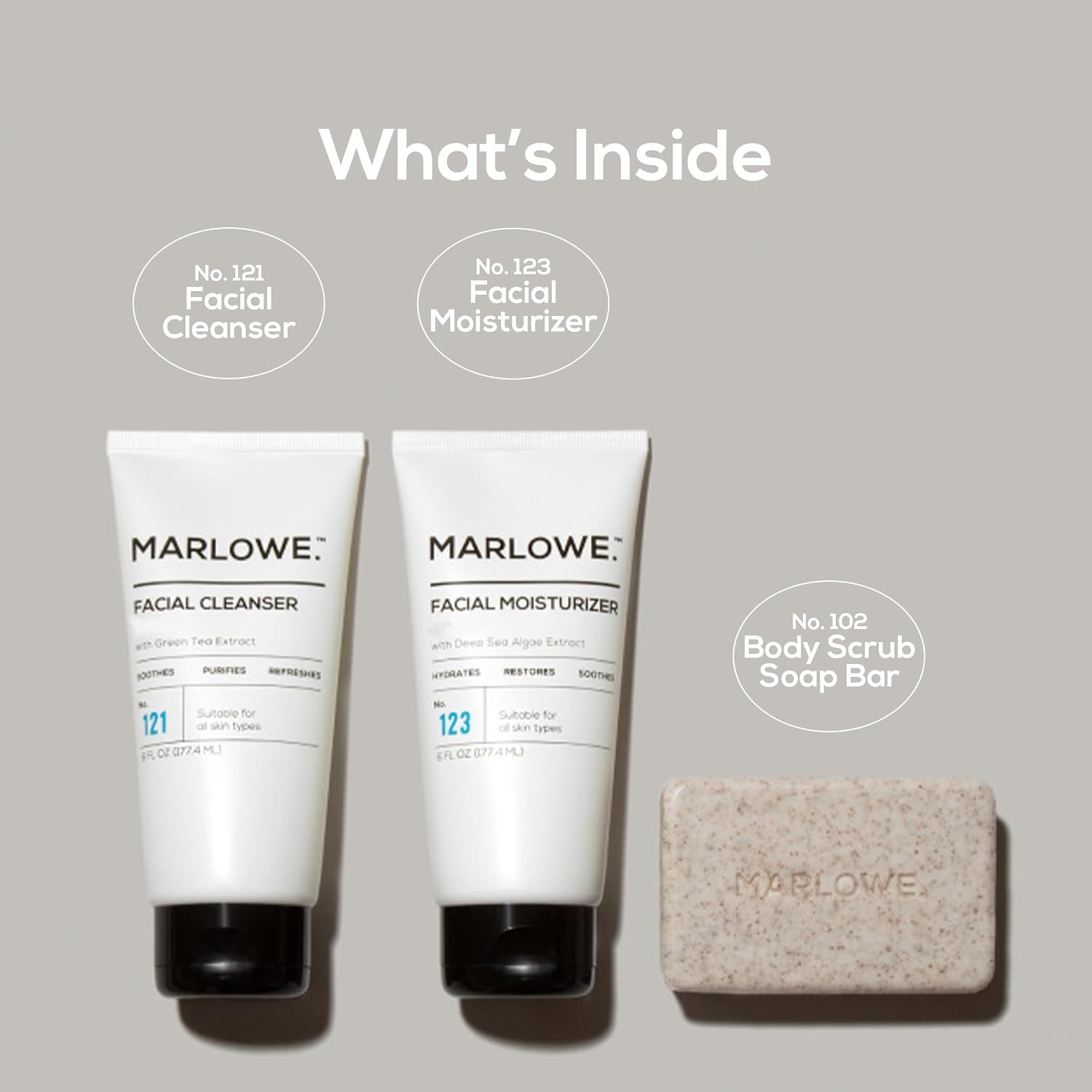 Men’s Skin Care Set, Best Sellers Kit, Soap, Cleanser, Moisturizer | Men’s Sk…