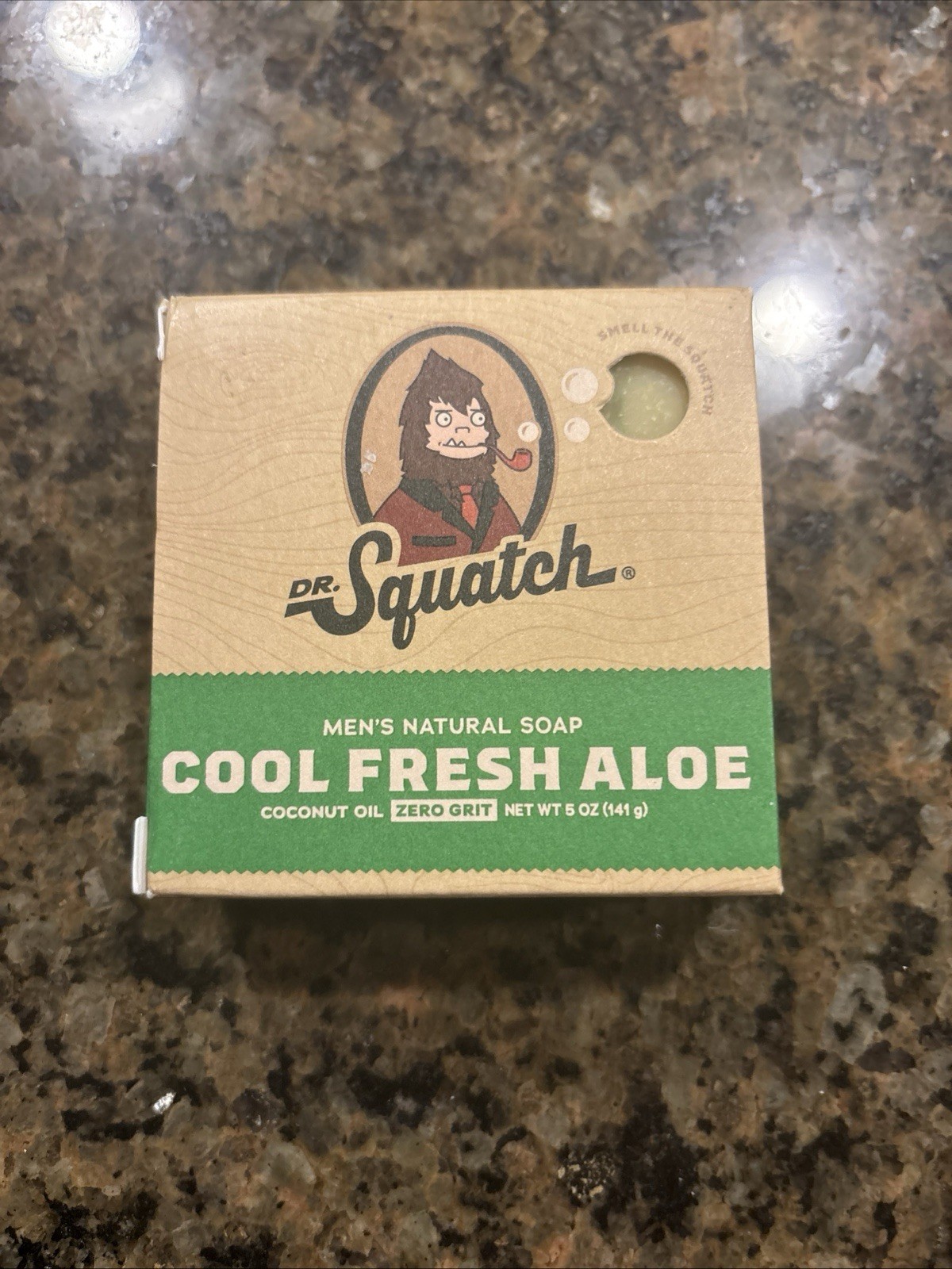 Dr. Squatch Cool Fresh Aloe Natural Bar Soap Zero Grit – 5 Oz