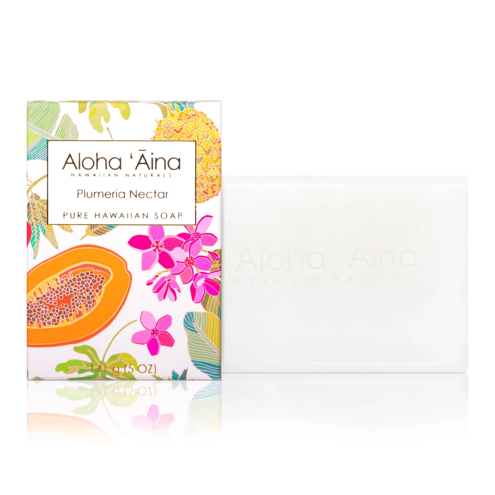 Maui Soap Co Aloha ‘Aina – Plumeria Nectar Pure Soap 5oz Bar