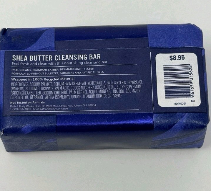 Bath & Body Works OCEAN Men’s Collection 5oz Cleansing Bar Soap – Lot of 2