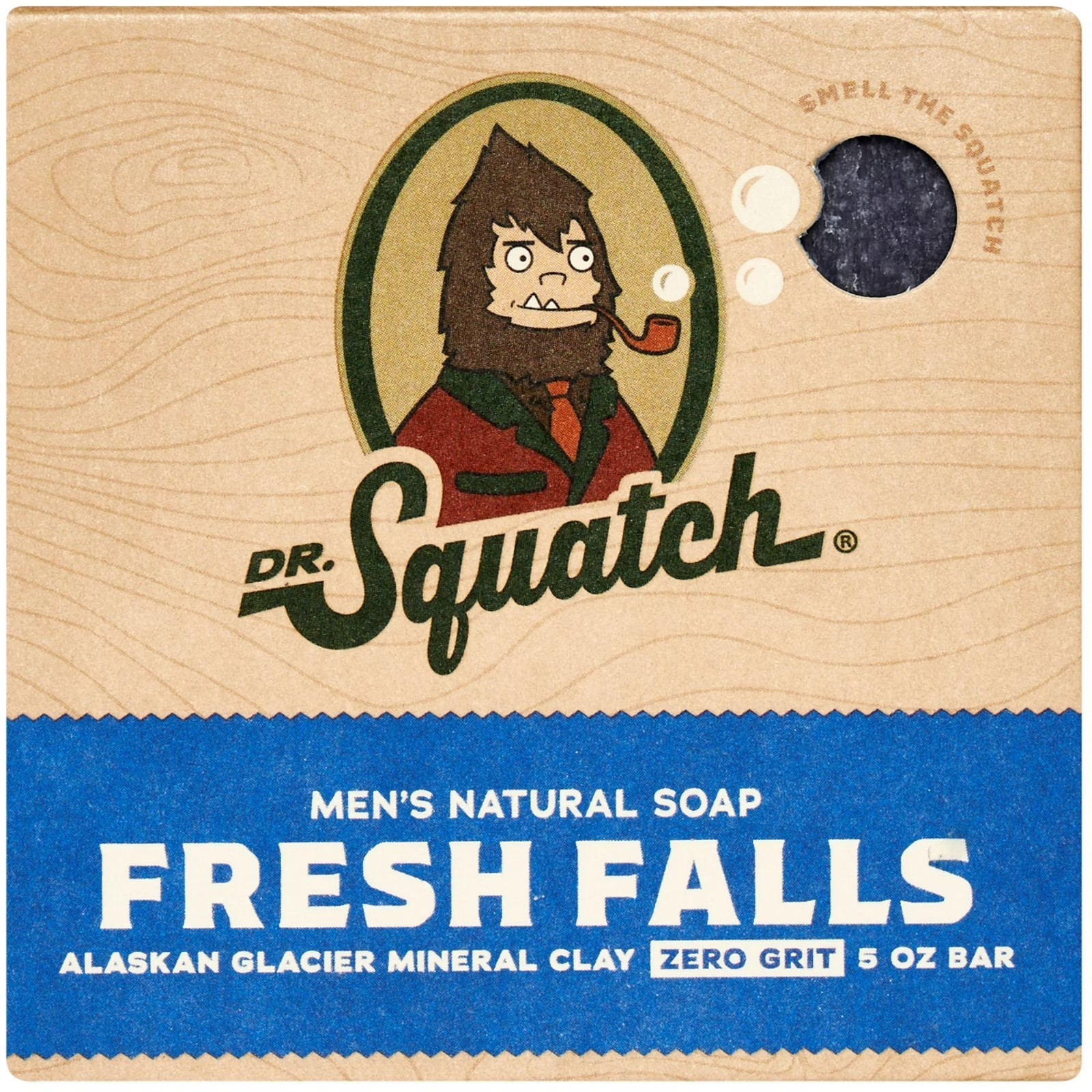 Dr. Squatch Fresh Falls Natural Bar Soap for Men – Zero Grit Handmade Soap