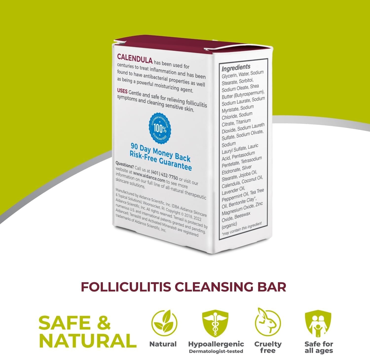Soothing Folliculitis & Ingrown Hair Relief Soap