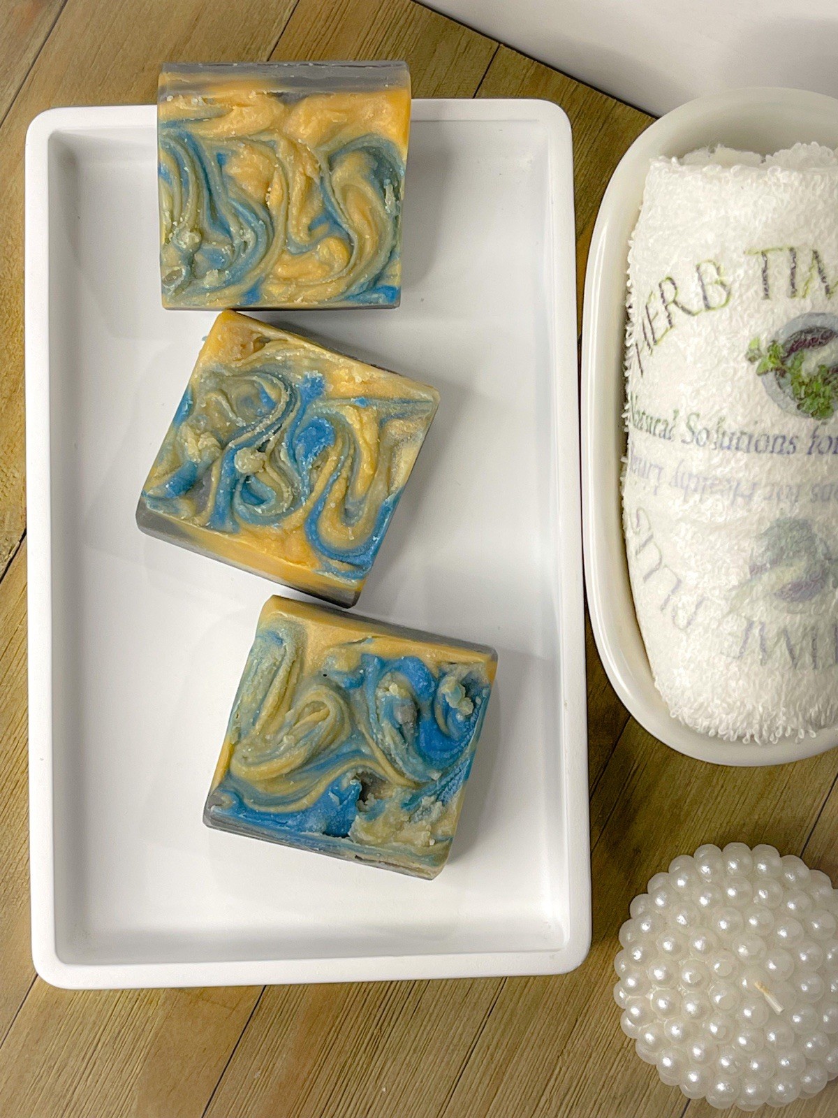 Handmade Artisan Square Soap Bar
