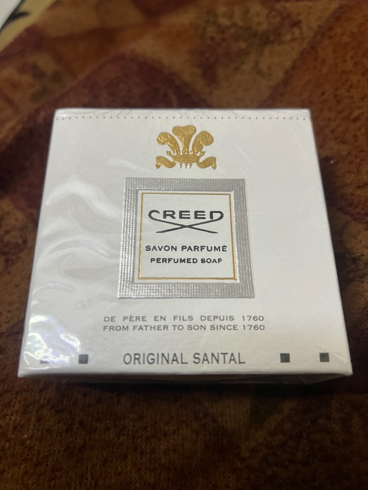 CREED Savon Perfumed Soap ( Original Santal ) 150 gm – 5.3 oz
