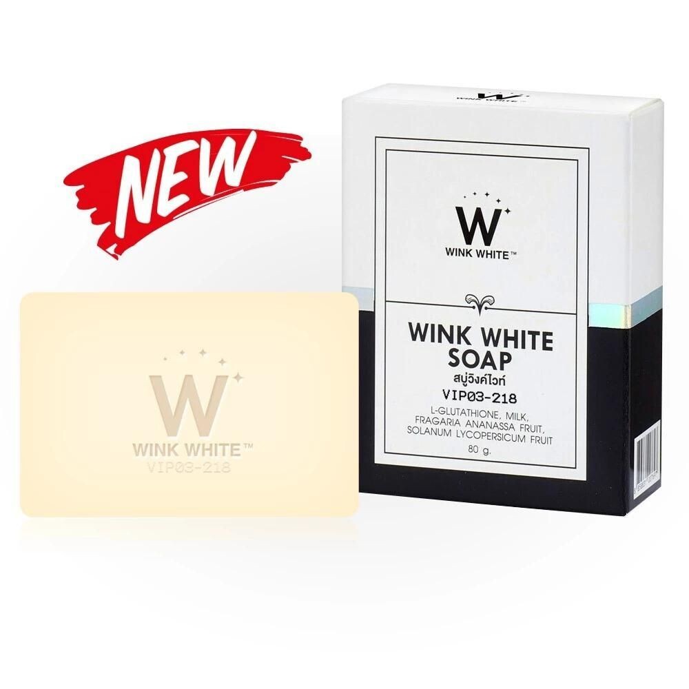 Whitening Soap Gluta Wink White Original Pure Body and Face Skin Cleansing x3