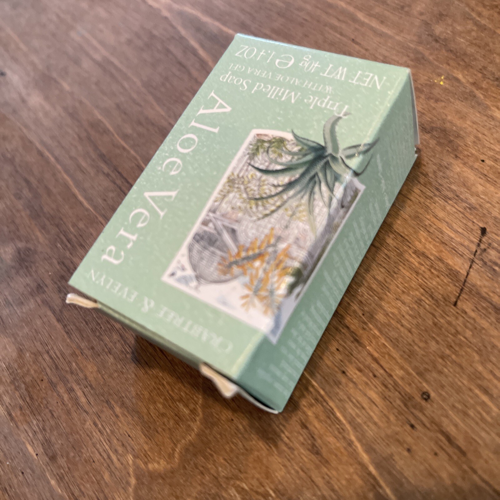 Crabtree & Evelyn Aloe Vera Triple Milled Soap “Travel Size” 40g / 1.4oz USA