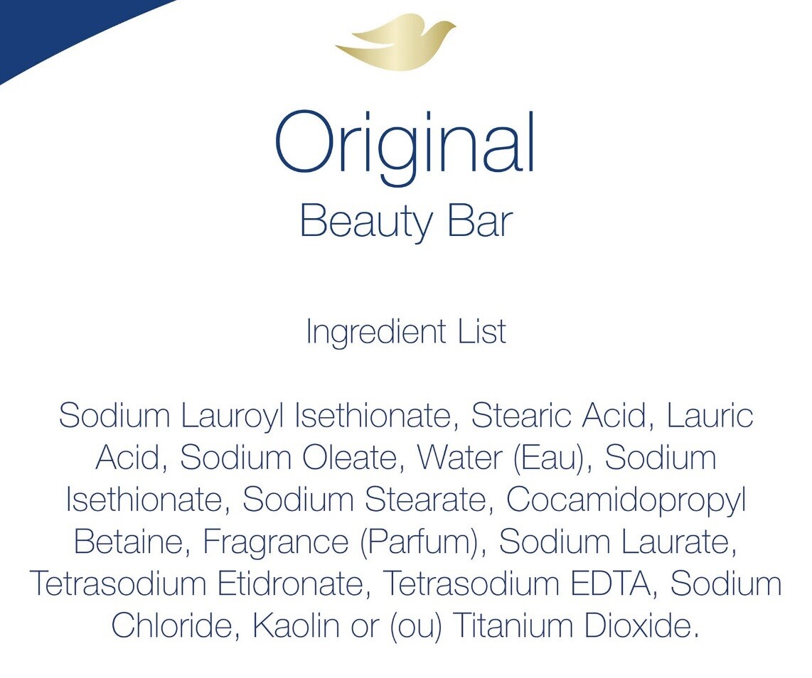 Dove Original Deep Moisturizing Beauty Bar Soap All Skin Type,Unscented, 3.75 oz