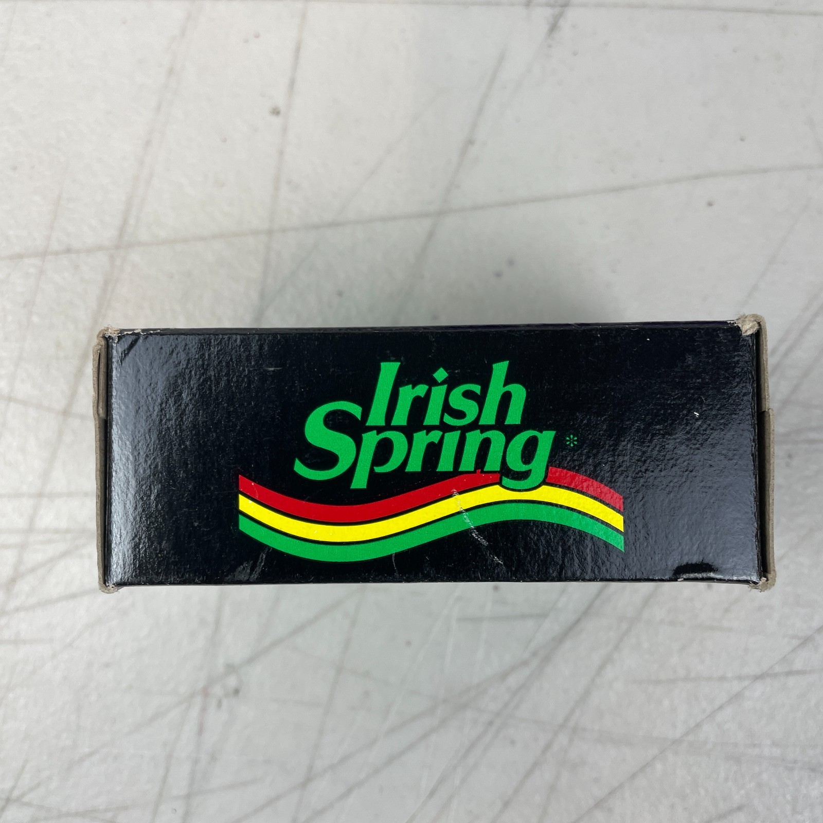 Vintage Irish Spring Soap Bar Box Deodorant 80s Skin Conditioner New Deadstock