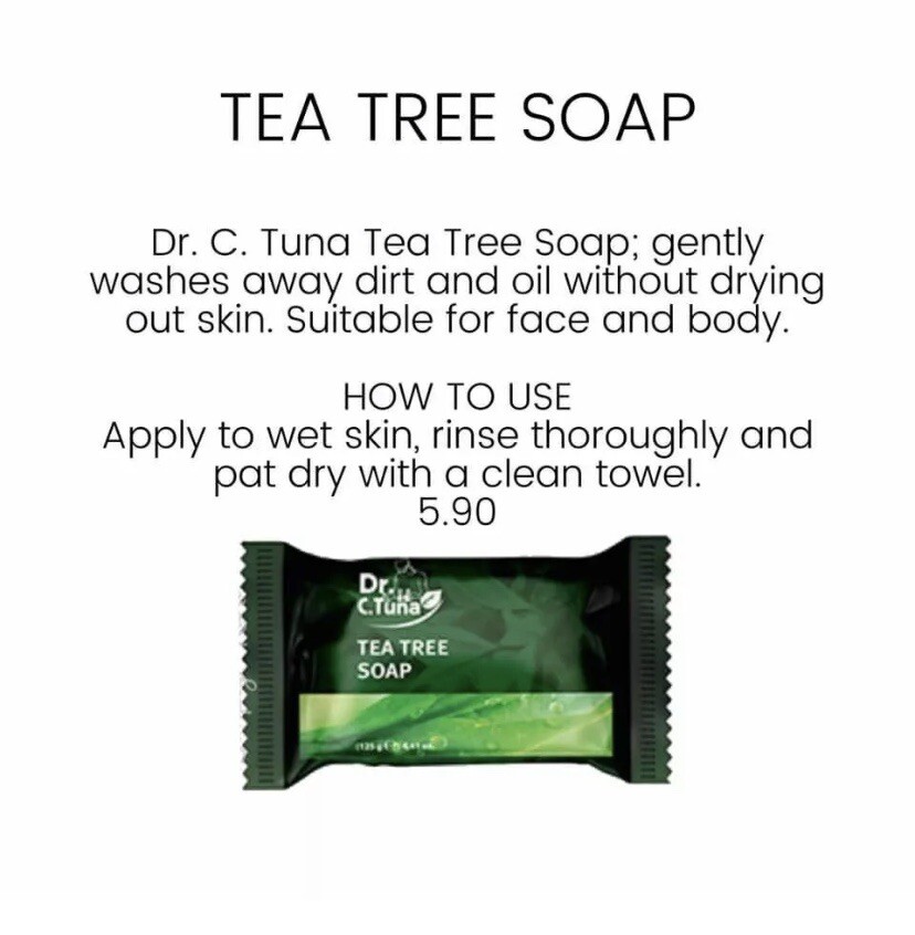 Farmasi Dr. C. Tuna Tea Tree Soap 4.41 oz. NEW