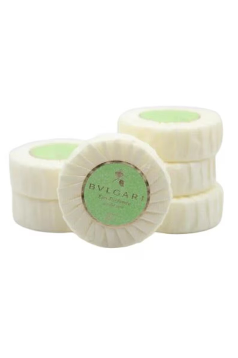 BVLGARI au thé Vert ( Green Tea ) Soap – 2.6oz / 75g Pack Of 6
