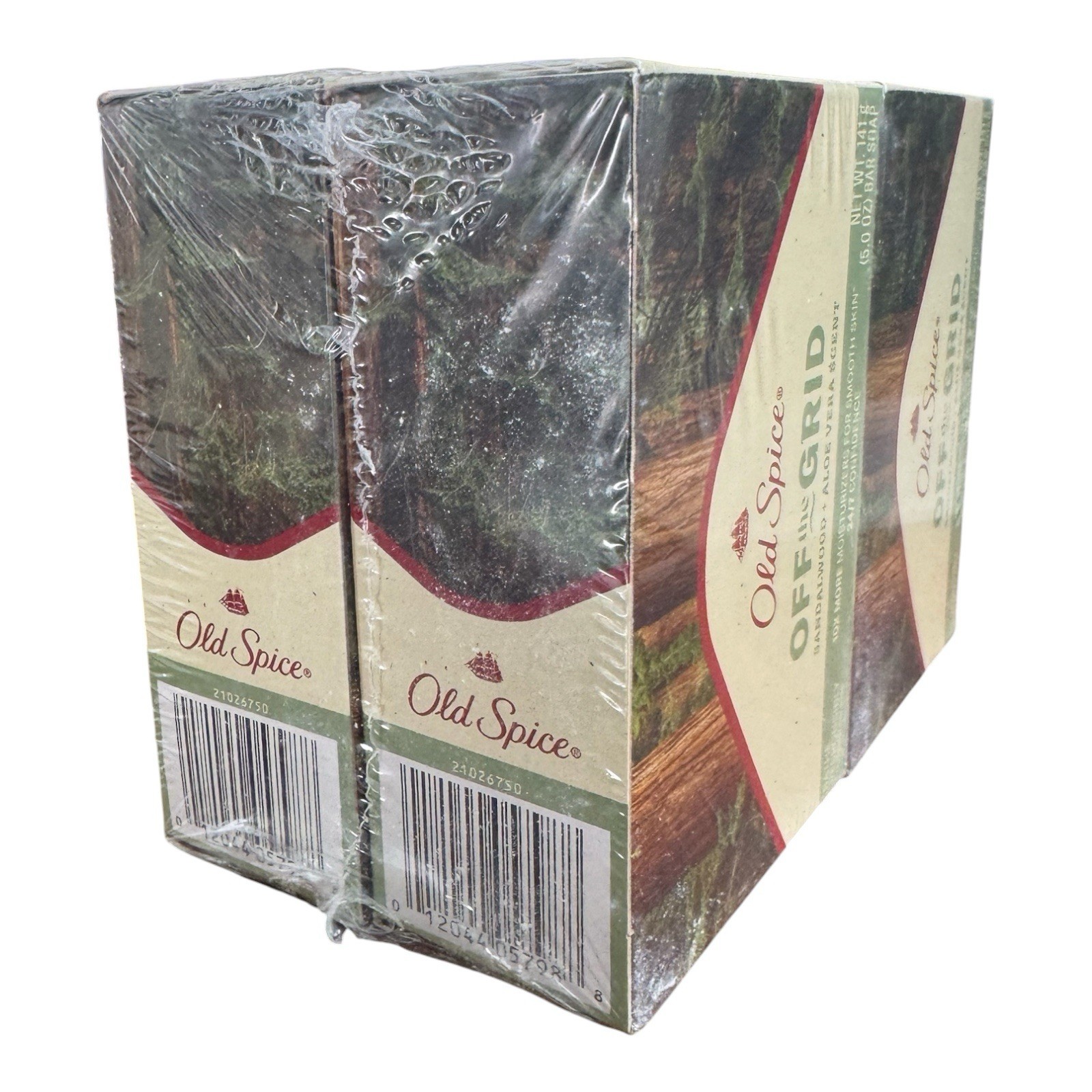 (16) Old Spice OFF THE GRID Bar Soap Discontinued Sandalwood Aloe 5oz Each