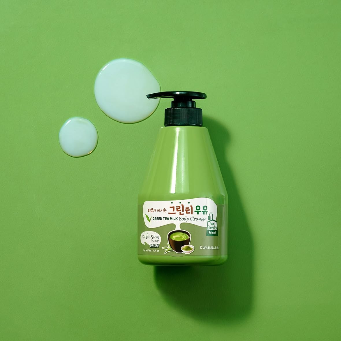 Kwailnara Green Tea Milk Body Wash (19.75 Fl Oz) – 19.75 Ounce (Pack of 1)