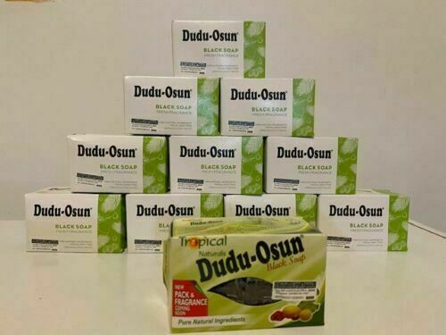 NEW IMPROVE DUDU OSUN AFRICAN BLACK Tropical & Natural SOAP 1-12 PACKS