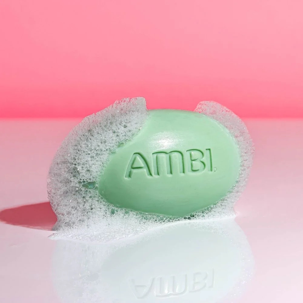 AMBI Complexion Gentle Cleansing Bar Light Fresh Scent For All Skin Types 3.5 Oz