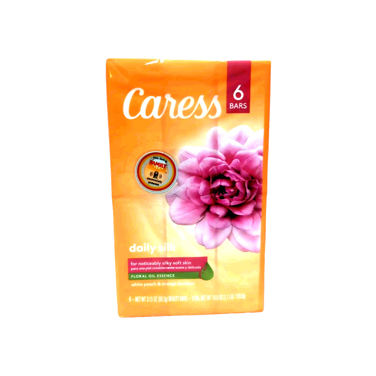 Caress Bar Soap Original Formula Floral Oil Essence 6 Bars HTF RARE