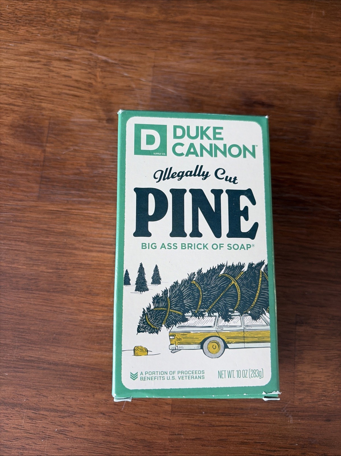 Duke Cannon Illegally Cut Pine Big Ass Brick of Soap 10 oz Bar