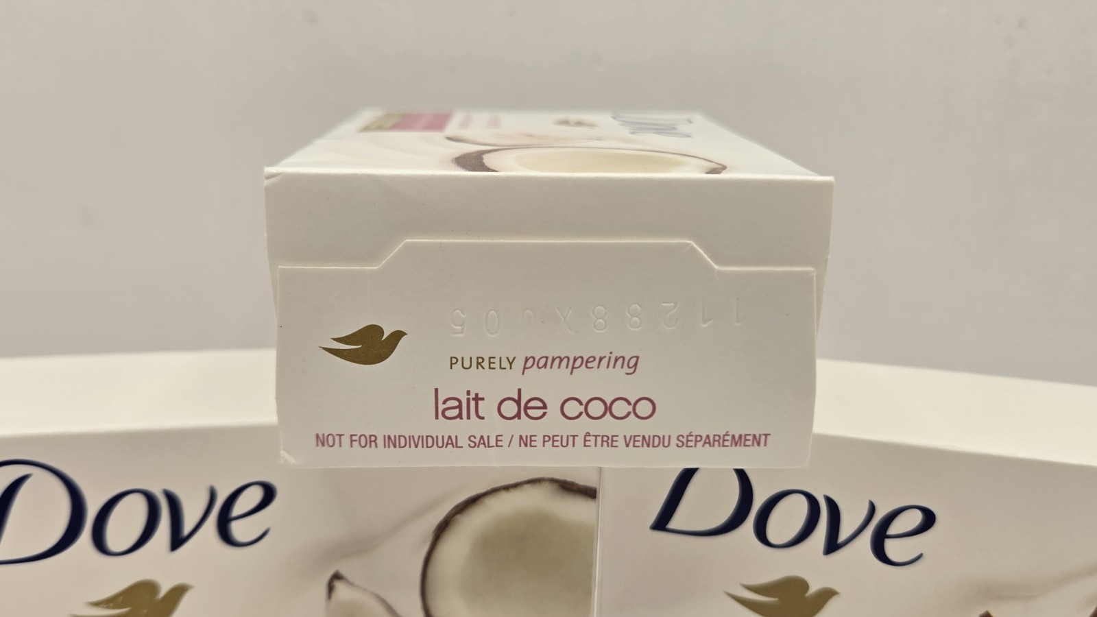 Lot 3 Dove Purely Pampering Coconut Milk Beauty Soap Bars Discontinued Rare NEW