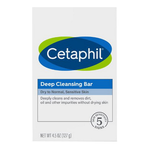 Cetaphil Deep Cleansing Bar 4.5 Oz By Cetaphil
