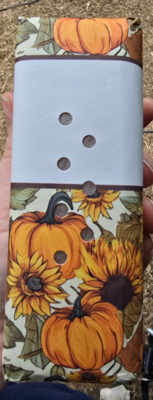 Aromas D’ouro Pumpkin Fragranced Soap 10.5oz Bar Made in Portugal New Sealed