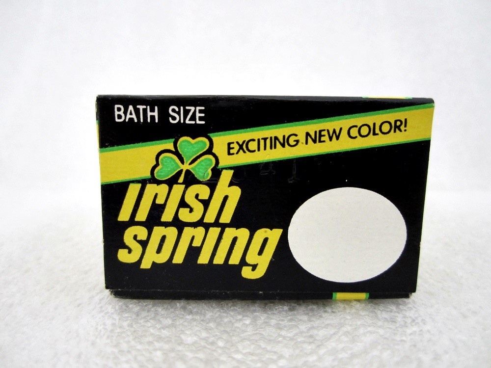 6x Vintage Irish Spring Original Bar Deodorant Soap 5oz Sunshine Yellow USA
