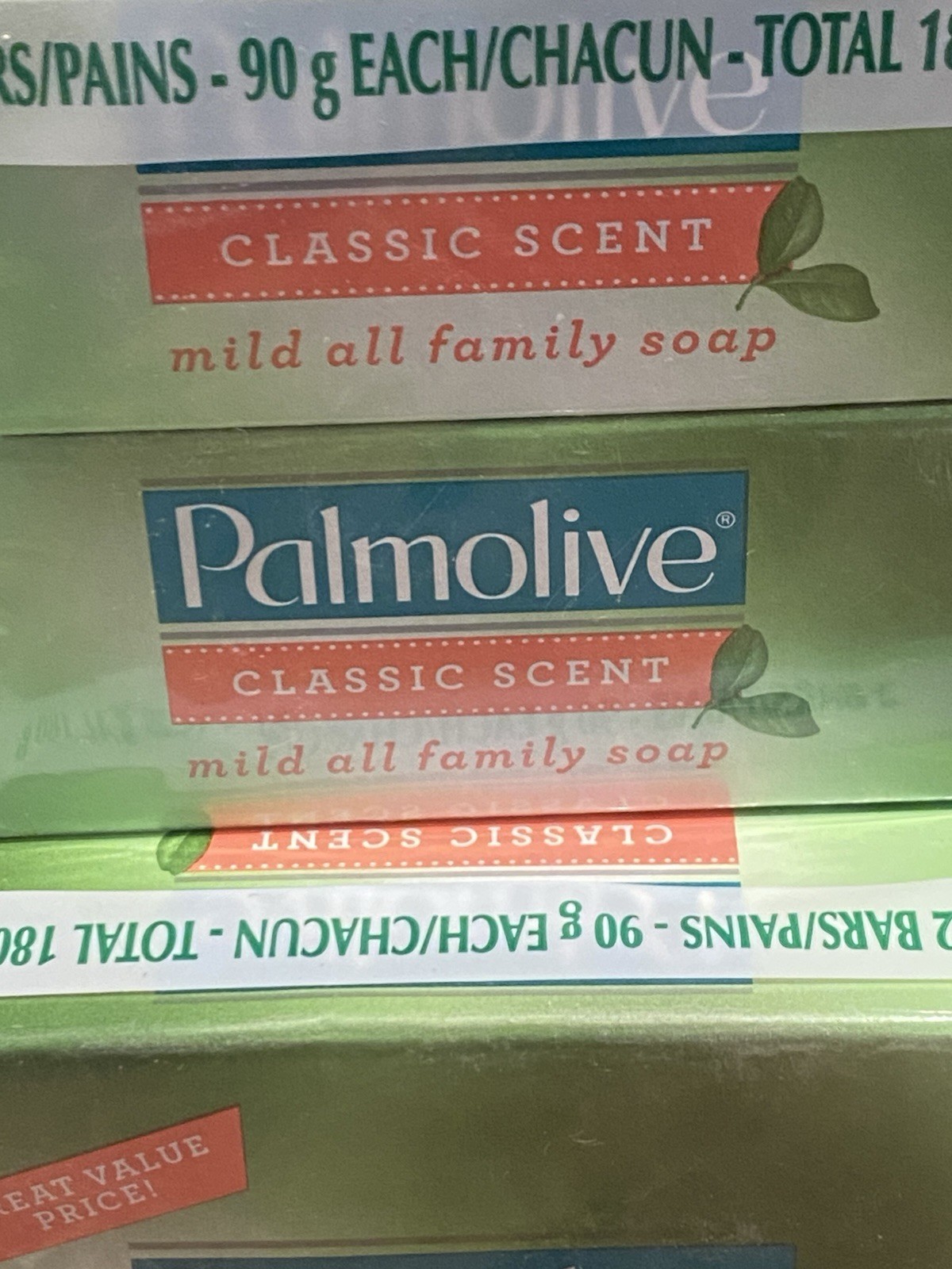 Palmolive Bar Soap 8 bars (4 twin Packs) Classic Scent 3.2 Oz Each