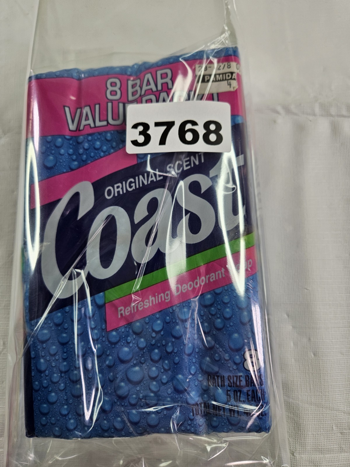 VTG Coast Deodorant Soap Bars Original Scent 1990’s Refreshing Deodorant 8 Bars