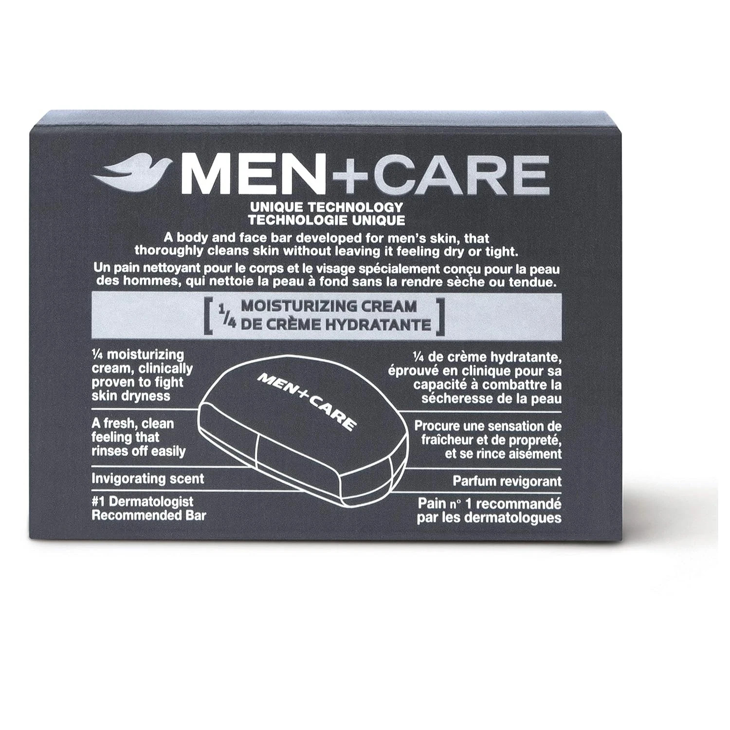 Dove Men+Care Bar 3 in 1 Cleanser for Body, Face, and Shaving Extra Fresh 14 Bar