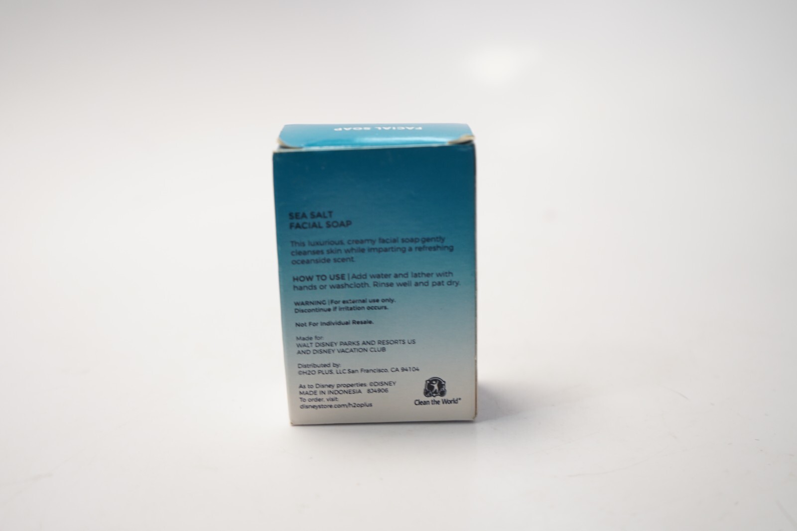 Disney Resort H20+ Sea Salt Facial Soap – 1.5 oz/42g – BRAND NEW