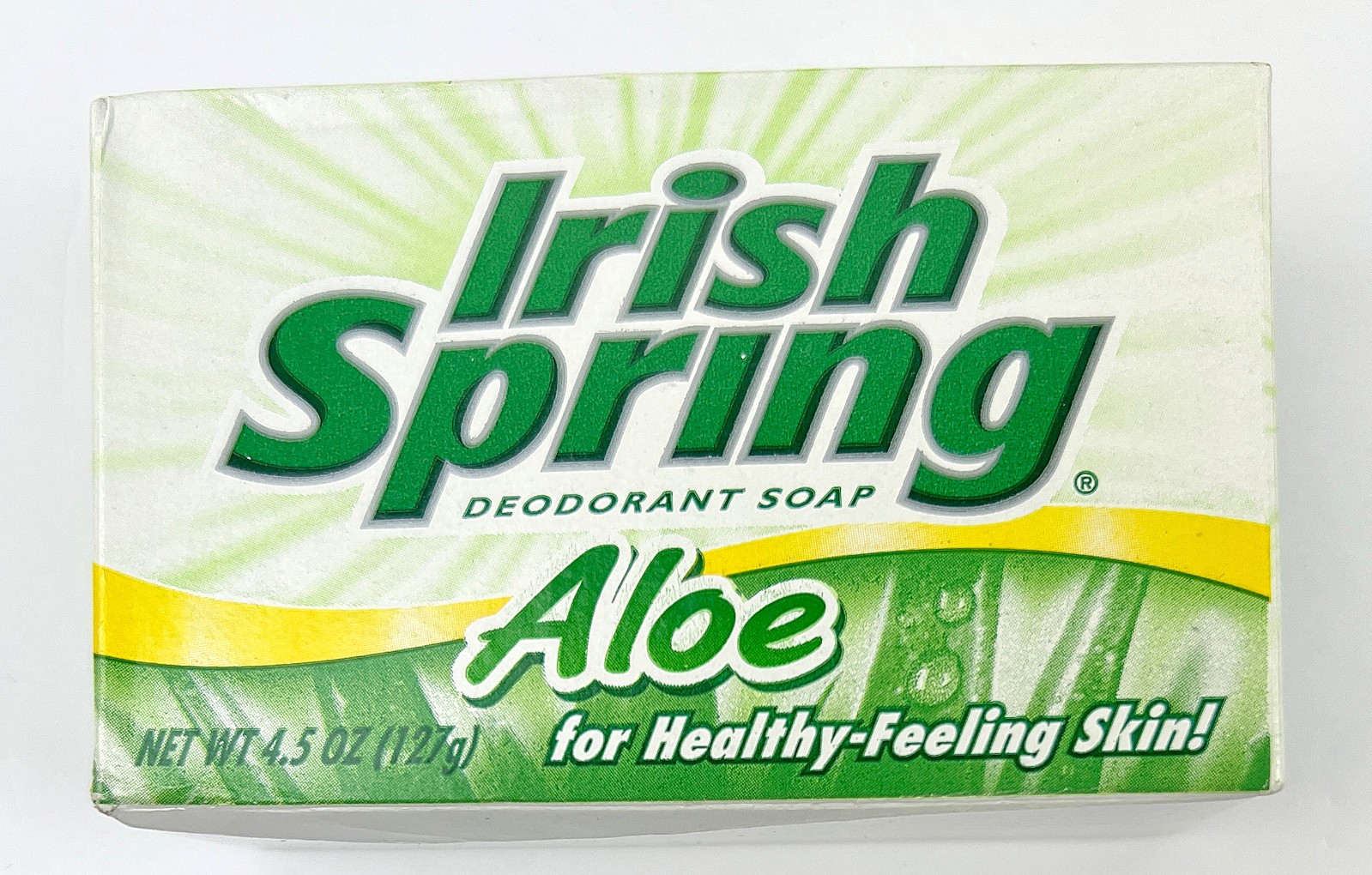 VTG Lot of 8 4.5 oz Bars Of Irish Spring Deodorant Soap w/Aloe Made in USA