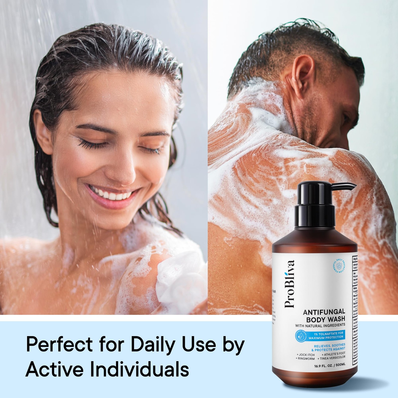 Antifungal Body Wash Treatment Soap – Antibacterial 16.9 Fl Oz (Pack of 1)