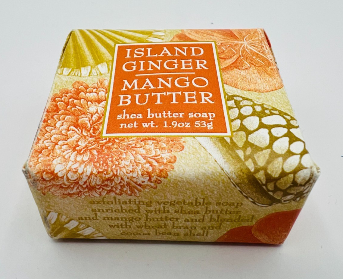 2 x Greenwich Bay Trading Co. Soap 1.9oz White Tea Calendula / Pineapple Cocoa