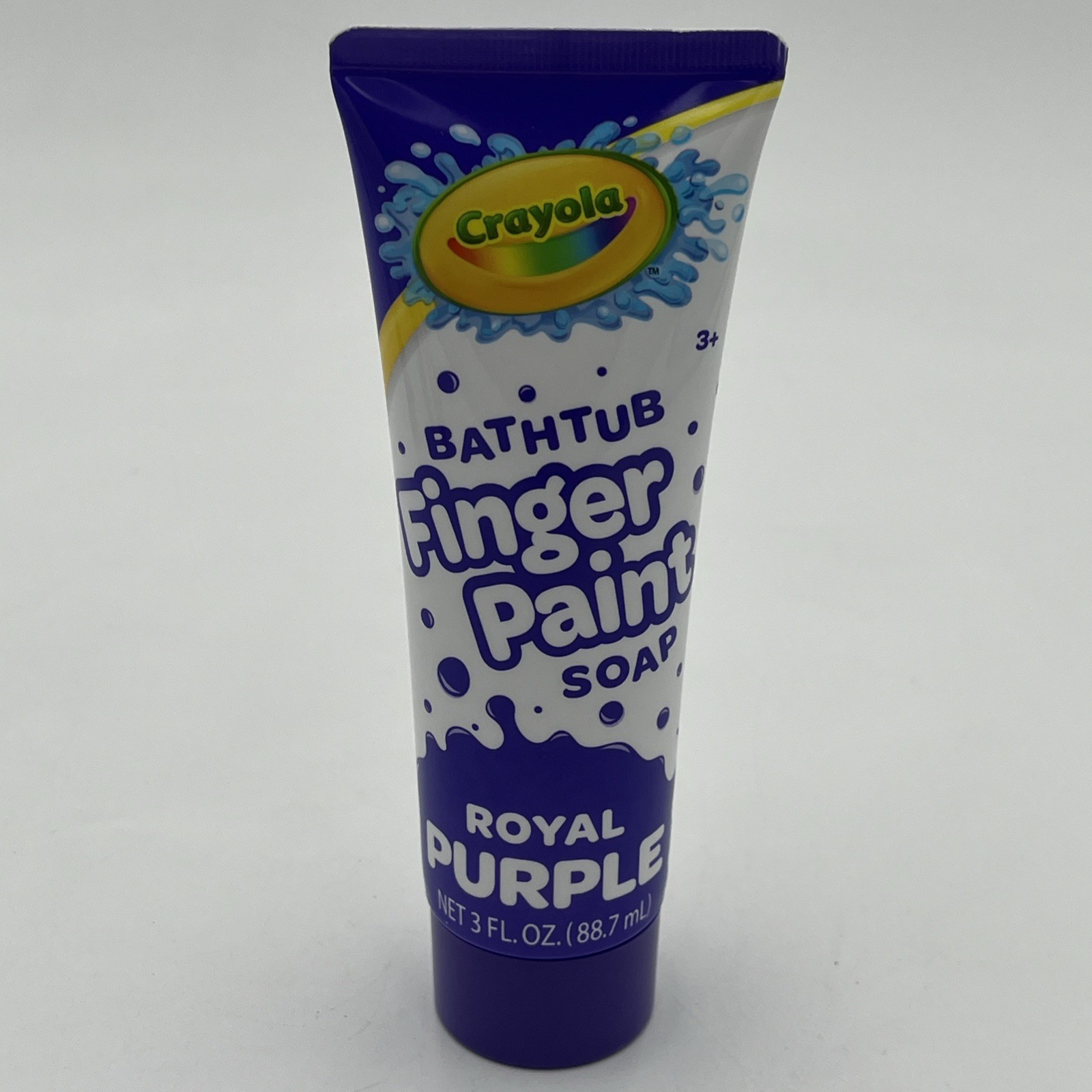 NEW!! Crayola 10pc 3oz Bathtub Finger Paint Soap Set Blue Red Green Pink Purple