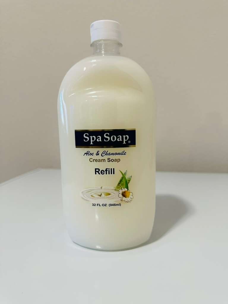 Spa Soap Aloe & Chamomile Liquid Soap Refills, 32-oz. Bottles