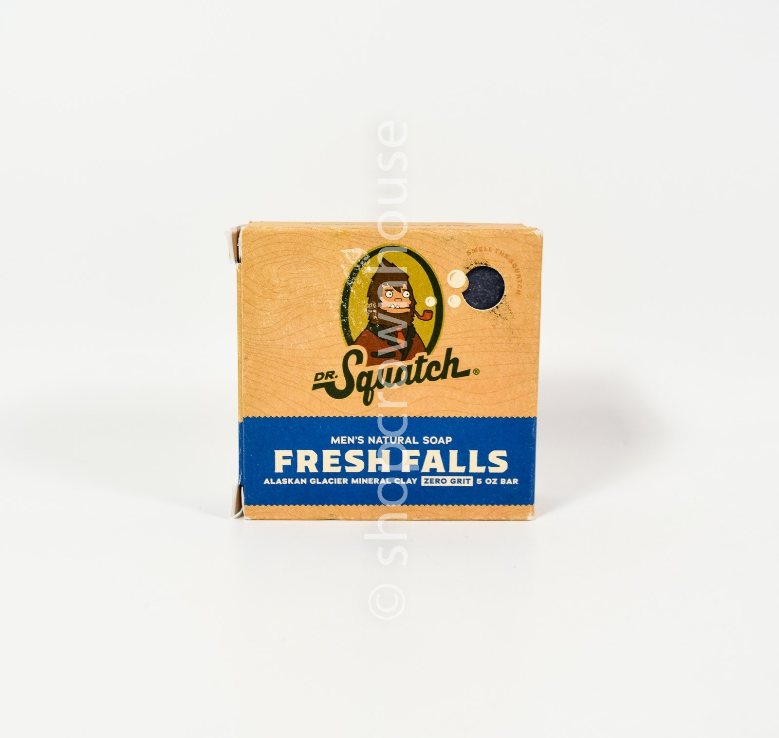 Dr. Squatch FRESH FALLS Men’s Natural Soap 5 oz Bar Zero Grit