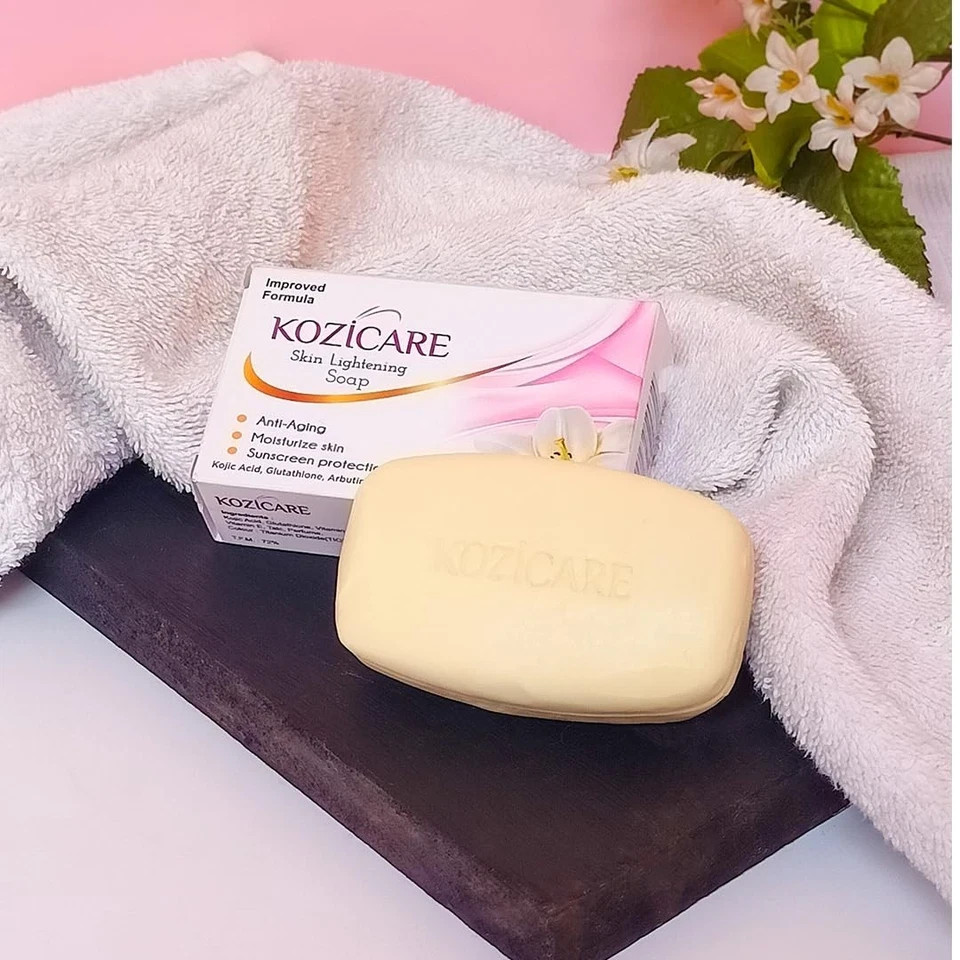 Kozicare Skin Lightening Soap 75g x 6 | Kojic Acid | Glow & Spots | 2026
