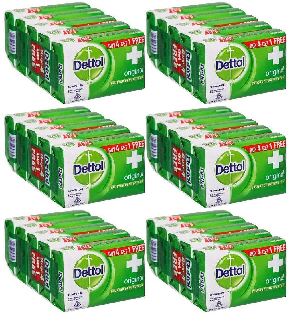 30 Soaps Dettol Original Soap – 125g Each Soap – Same day dispatch Aus Seller