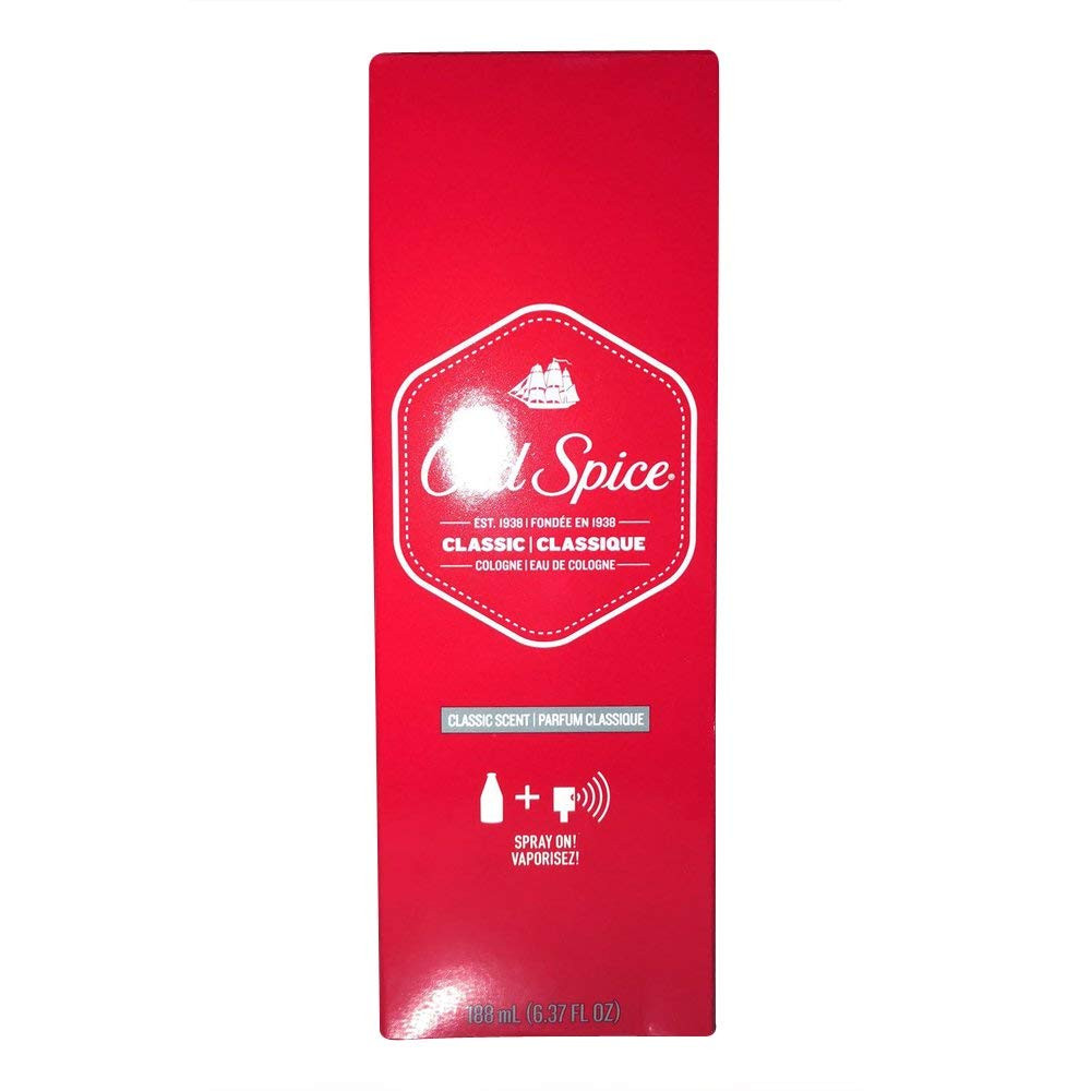 Old Spice Classic Cologne Spray 6.37 Oz
