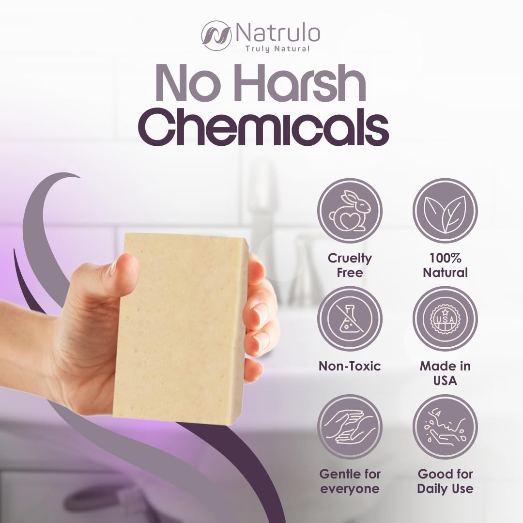 Bar for Face and Body – All Natural Dermatitis, Psoriasis Treatment for Dry I…