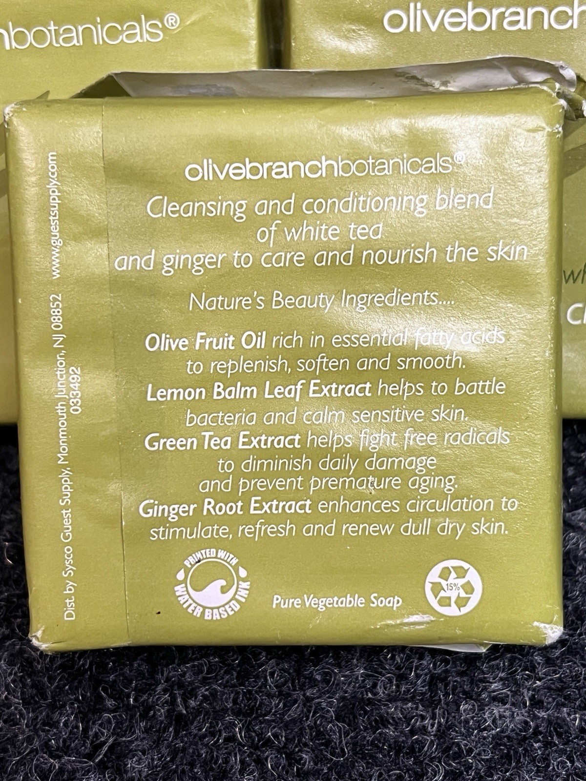 13 Olive Branch Botanicals Soothing White Tea & Ginger Cleansing Bars