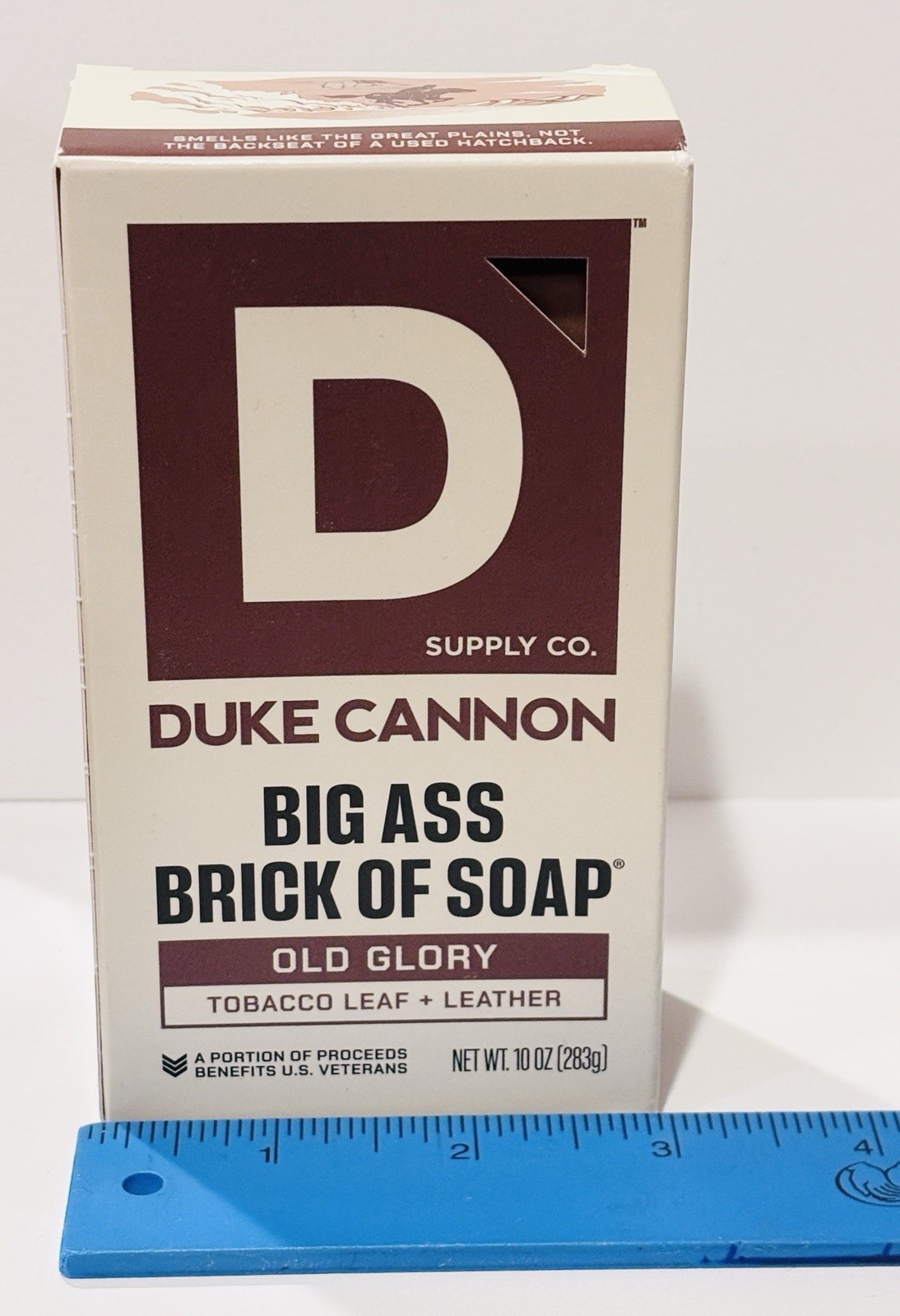 Duke Cannon Supply Co. Old Glory Brick Bar Of Soap 10 Oz – LOT OF 2 – Fast Ship