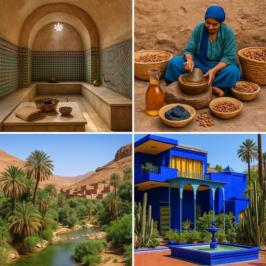 Moroccan Black Soap, Indigo, Sahara Nila, 100% Natural, Artisan Beldi Soap