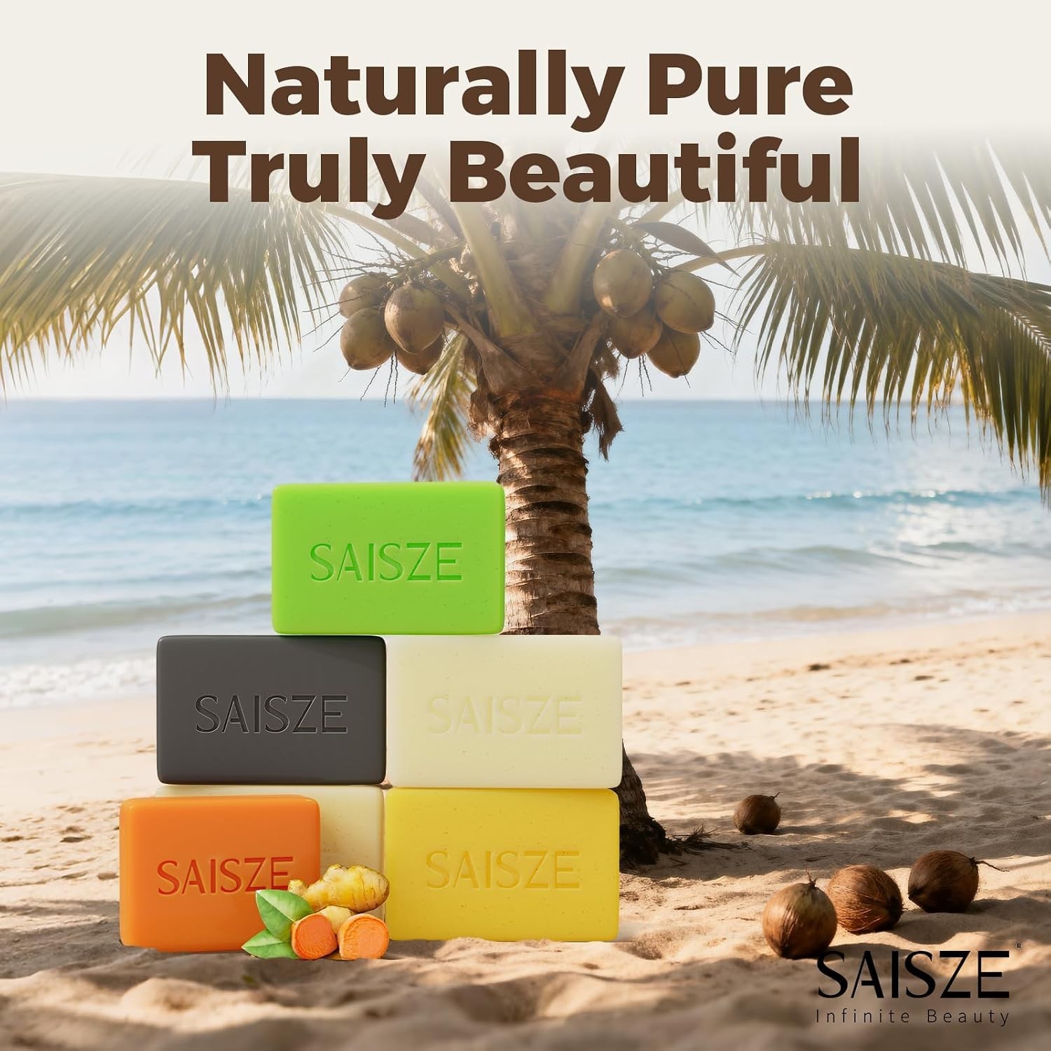 8 oz Coconut Oil & Shea Butter Soap – Handmade Cold Process for Refreshing Clean